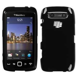 Glossy Black Hard Case Phone Cover Sprint for BlackBerry Torch 9850