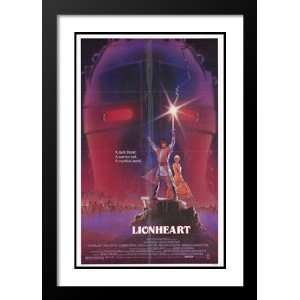  Lionheart 32x45 Framed and Double Matted Movie Poster 