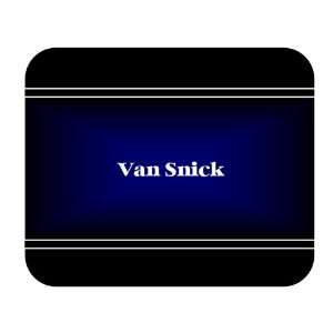    Personalized Name Gift   Van Snick Mouse Pad 