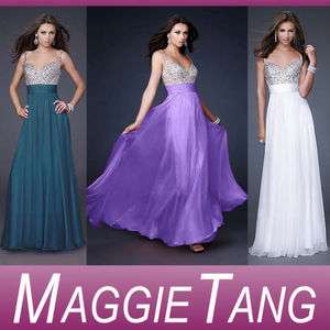 Formal Bridesmaid Pageant Quinceanera Evening Wedding Ball Prom Party 