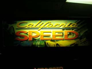 Atari California Speed racing arcade game  
