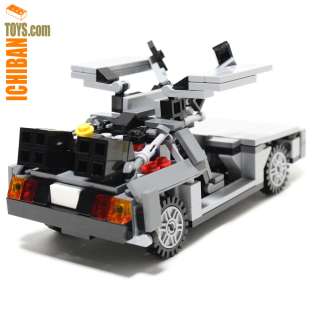 New LEGO Custom Back to the Future I & II DeLorean DMC 12 V4.0 
