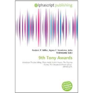  9th Tony Awards (9786134040938) Books