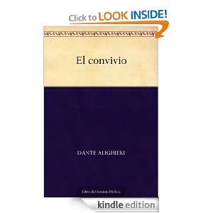El convivio (Spanish Edition) Dante Alighieri  Kindle 