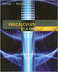   Concise Course, (0618627197), Ron Larson, Textbooks   