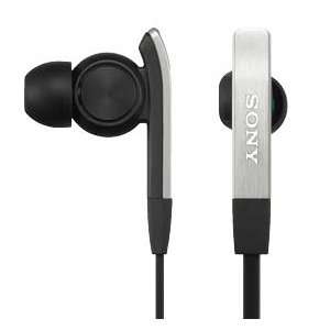  Sony Extra Bass Earbud Headphones Black Premium Sound 1.2m 