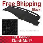 Black Ltd Edition DashMat Dashboard Cover Mat Dash Board Pad Covers 