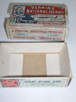 Vintage Perkins National Herbs Box Blood Liver Kidneys  