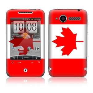  HTC WildFire (Alltel) Skin Decal Sticker   Canadian Flag 