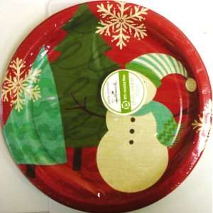  A Toasty Holiday Banquet Plates 8ct Health & Personal 