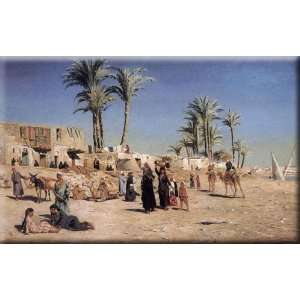  In the outskirts of Cairo 30x19 Streched Canvas Art by 
