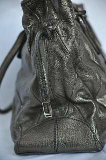 TODS TODS Metallic *D BAG MEDIA TOTE* Diamond Quilted Shoulder 
