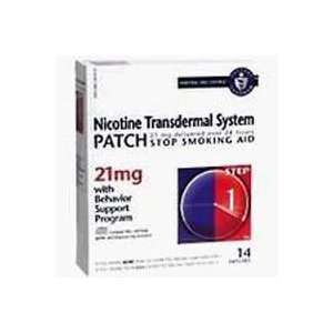 188161 Nicotine Trans Patch 21mg Step 1 14 Per Box by 