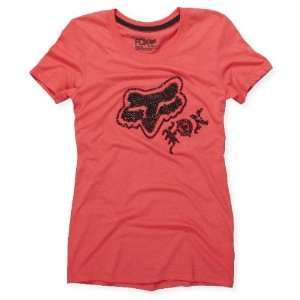  Fox Racing Womens I Am Good Premium T Shirt   Medium/Red 