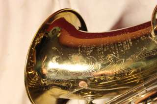 Selmer Balanced Action Tenor Saxophone VERY NICE WOW  