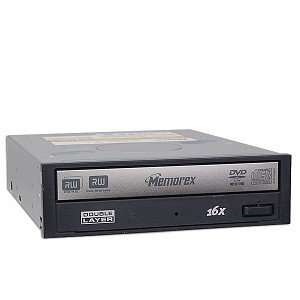   Memorex 5395 7446 16x DVD±RW DL IDE Drive (Silver/Black) Electronics