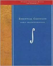   Essential Calculus Early Transcendentals, (049501429X), James