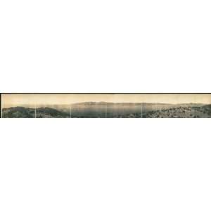  Panoramic Reprint of Lake Titicaca from Island of the Moon 