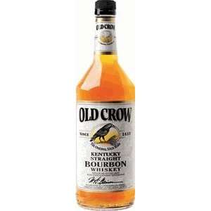  Old Crow Straight Bourbon Whiskey 1 Liter Grocery 