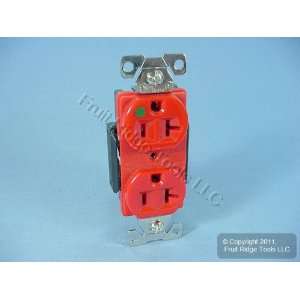  Cooper Wiring Red Hospital Duplex   Red 8300RD 