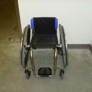 TiLite 14X12 ZR Titanium Wheelchair SN 35909B  