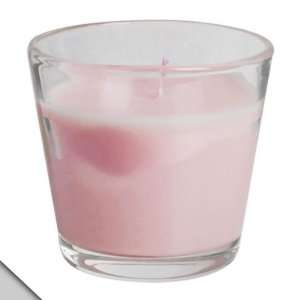  Småland Böna IKEA   TINDRA Scented Candle in Glass, Pink 