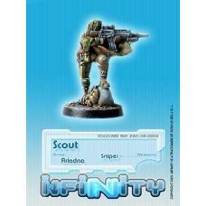  Infinity (#004) Ariadna Scout/Sniper (1) Toys & Games