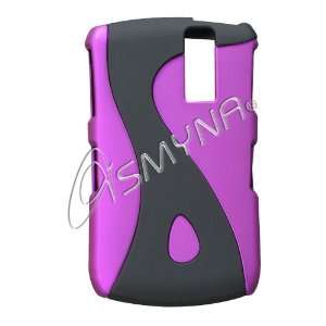 BLACKBERRY 8300 8310 8330 A Titanium Purple Black Swan Phone Protector 