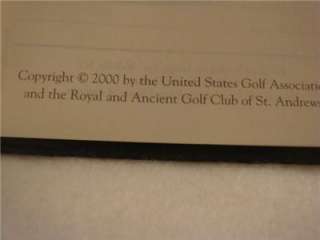 Tiffany & Co. On The Green Golf Journal MIB 5 1/4 X 3 1/8 in 