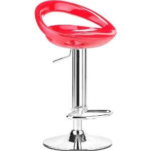  Tickle Barstool in Red Finish