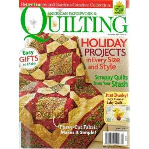  American Patchwork & Quilting December 2009 Issue 101 