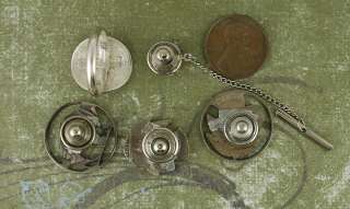 Buffalo, Indian, Monarch, Coin Pins Ring, Tie Pin  