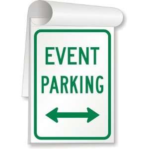  Event Parking (with Bidirectional Arrow) SignBook Plastic 