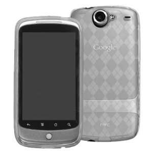  Argyle Flexible TPU Cover Skin Phone Case HTC Nexus One 