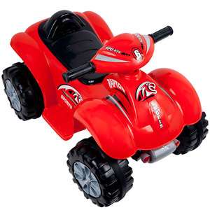 Rockin Rollers™ Rally Racer Battery Powered 4x4 ATV – Red   Great 