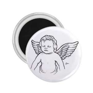  NEW Tattoo Kid Angel God Fridge Souvenir Magnet 2.25 Free 