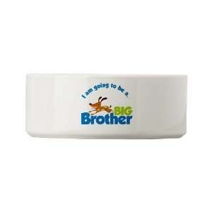  Dog going to be a Big Brother Pets Small Pet Bowl by 