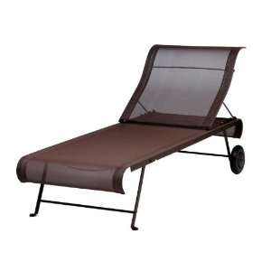  Fermob Dune Sun Lounger With Wheels   Double Weave Patio 