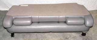 Suburban 00 06 Gray Leather 3rd Row Back Bench Seat  