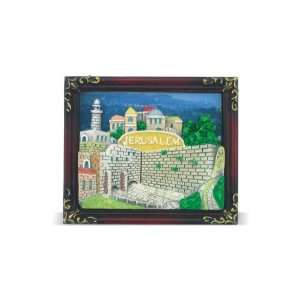  Framed Magnet of the Kotel and Jerusalem