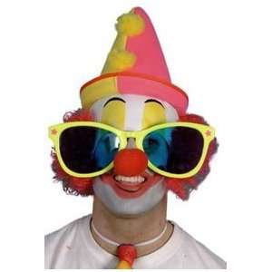  Smiffys New Big/Large Sunglasses Clown Fancy Dress Costume 