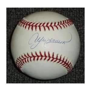   Autographed Andre Dawson Baseball   National League