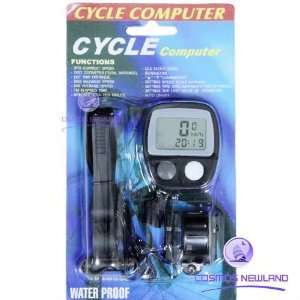  new bicycle bike cycle meter speedometer computer odometer 