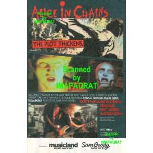  Alice in Chains The Plot Thickens, Dirt Album Print Ad 