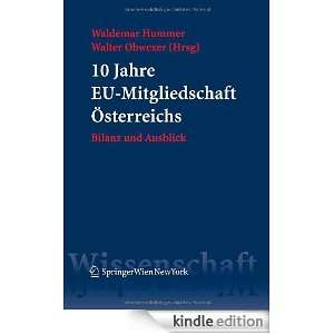   EU Mitgliedschaft Österreichs Bilanz und Ausblick (German Edition