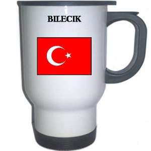  Turkey   BILECIK White Stainless Steel Mug Everything 