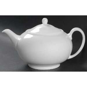  Wedgwood Wedgwood White (Bone) Tea Pot & Lid, Fine China 