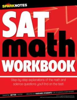   SAT Math Workbook (SparkNotes Test Prep) by 