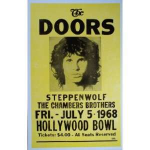  The Doors w/ Steppenwolf & The Chamber Brothers in 1968 