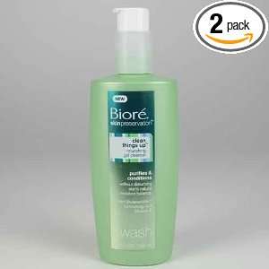 Biore Skin Preservation Clean Things Up Nourishing Gel Cleanser 6.7 Fl 